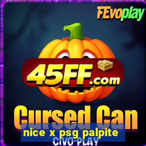 nice x psg palpite